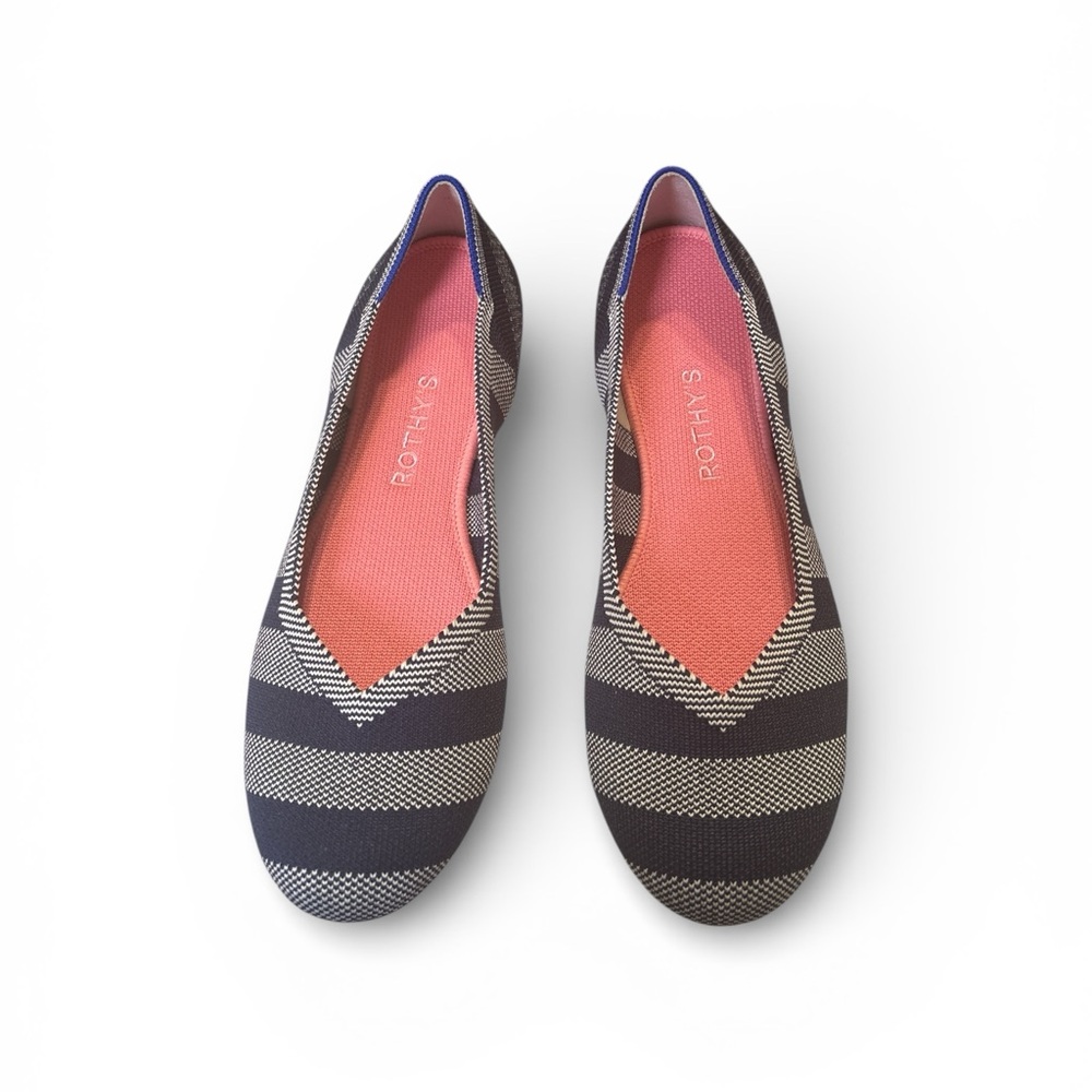 Rothy’s Women's Riveria pattern Flats NWOT